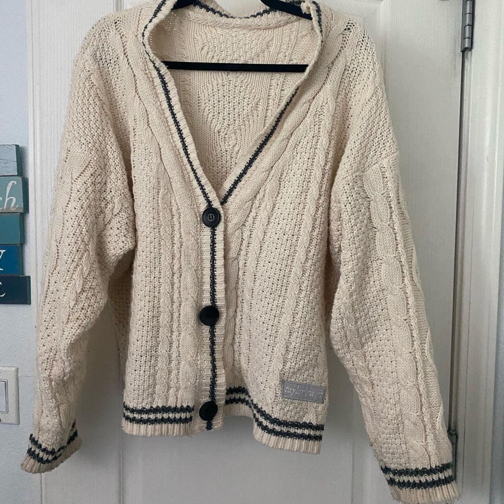 Gaylor Taylor Swift official merch Folklore cardigan